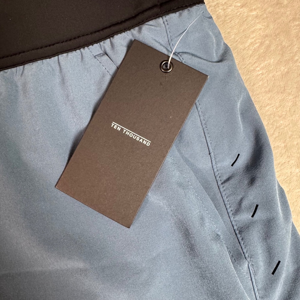 NWT Ten Thousand Mens The Interval Short Bike XL Blue 5" Black Liner - Picture 2 of 9